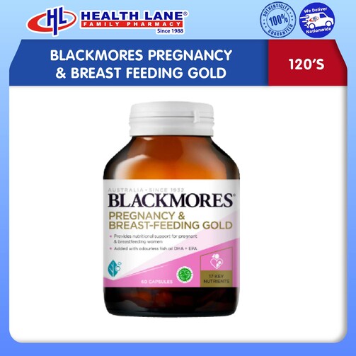 BLACKMORES PREGNANCY & BREAST FEEDING GOLD (120'S)